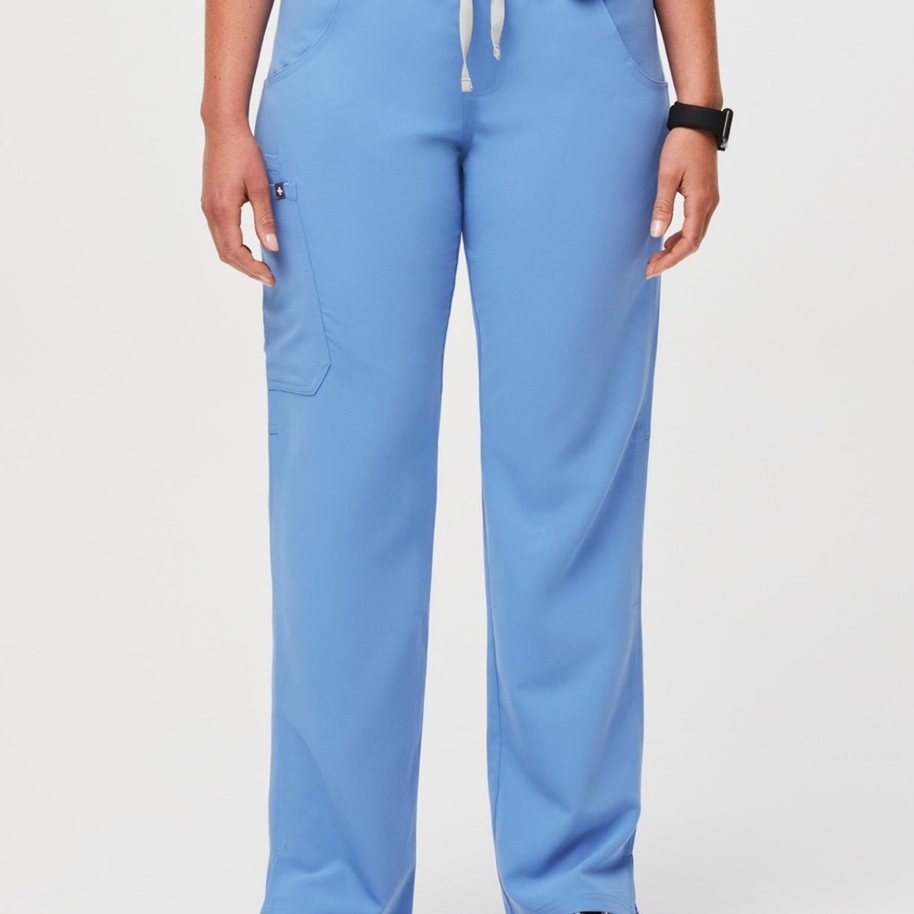 Women's Ceil Blue Livingston FIGS Scrub Pants